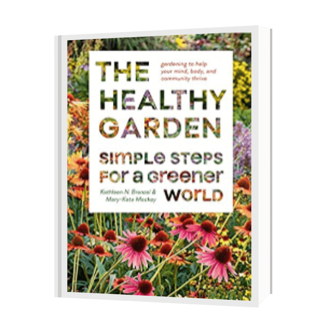 Bookcover for The Healthy Garden by Mary-Kate Mackey