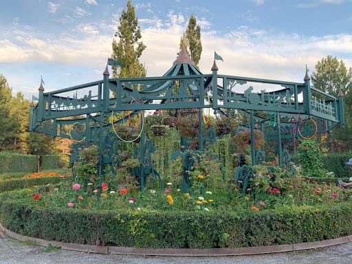 The Carousel Garden at the Ashton Gardens at Thanksgiving Point.