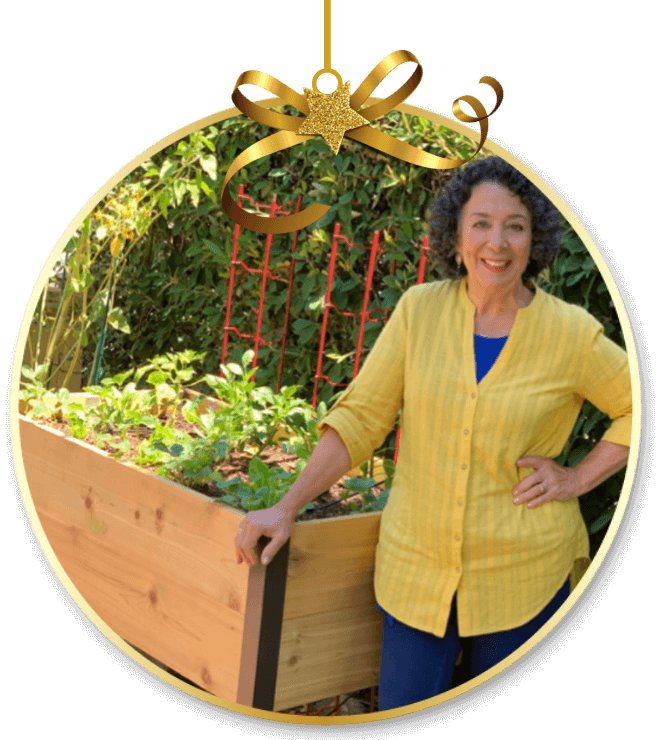 Toni Gattone Stands By a Self-Watering 2’x4’ Elevated Raised Bed